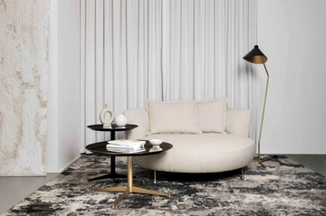 ADELE - Upholstered fabric armchair by DOM Edizioni - view 3